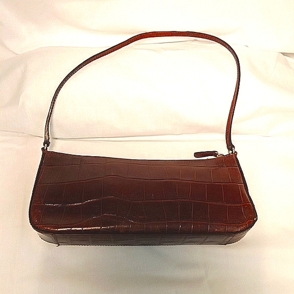 Italian leather baguette bage - Picture 2 of 6